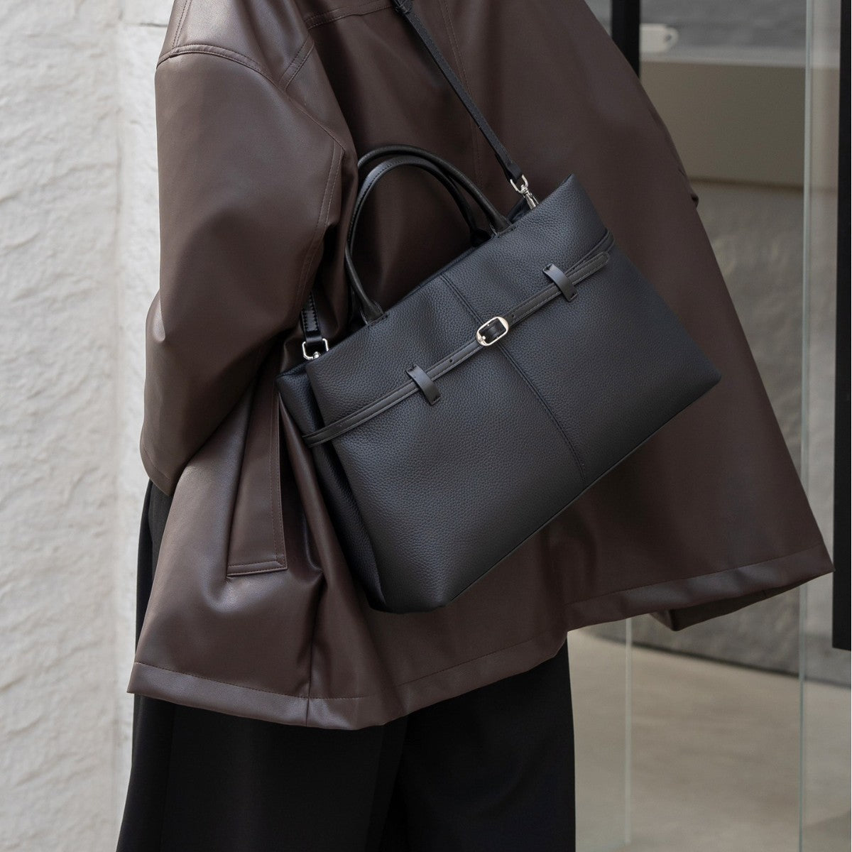 Loro Genuine Leather Handbag
