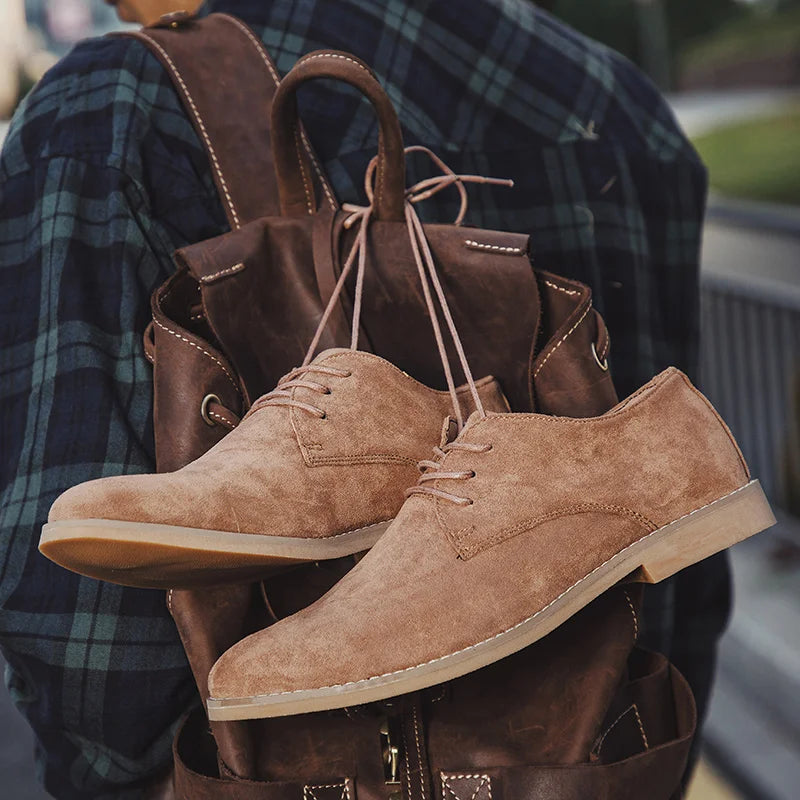 Devon Classic Suede Oxford Shoes