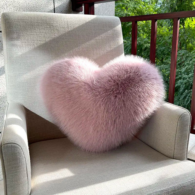 Amour Plush Throw Pillow