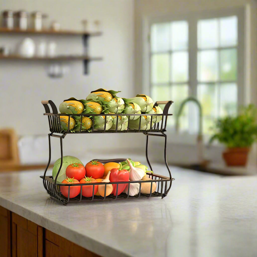 Bronx 2-Tier Fruit Organizer