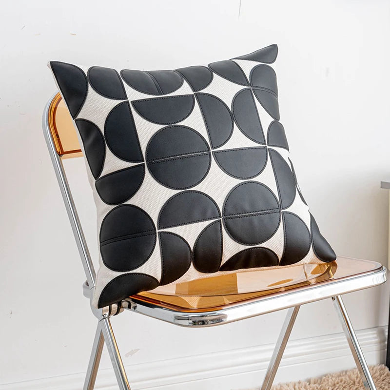 Rivva Leather Pillow Case