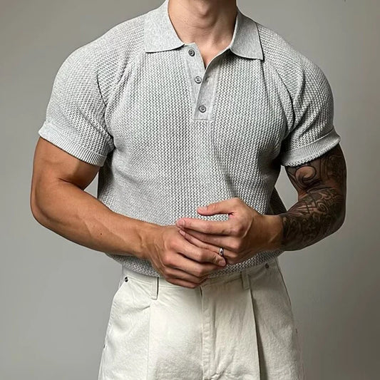 Sloan Classic Waffle Polo