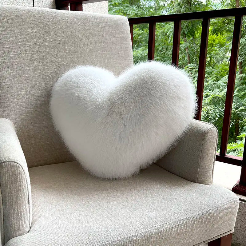 Amour Plush Throw Pillow
