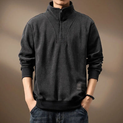 The Enzo Quarter-Zip Sweater