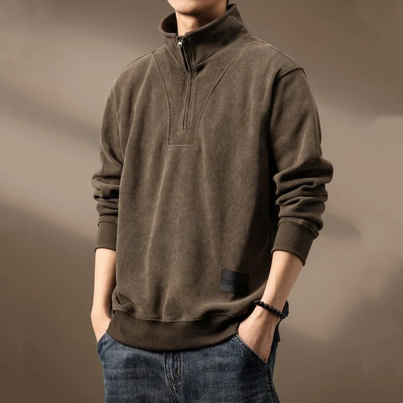 The Enzo Quarter-Zip Sweater