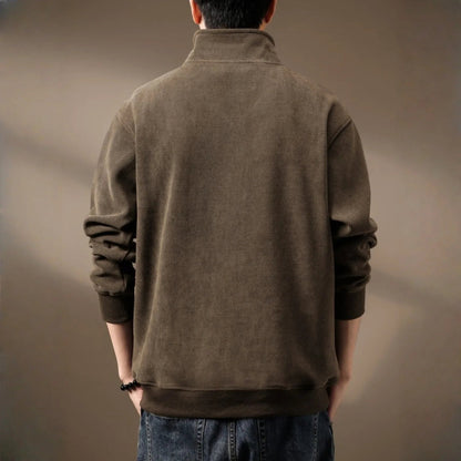 The Enzo Quarter-Zip Sweater