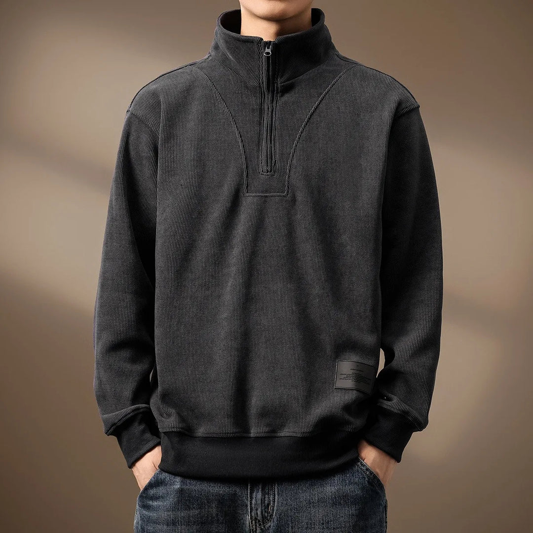 The Enzo Quarter-Zip Sweater