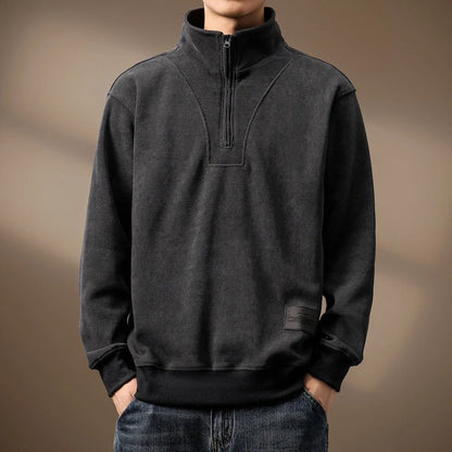 The Enzo Quarter-Zip Sweater