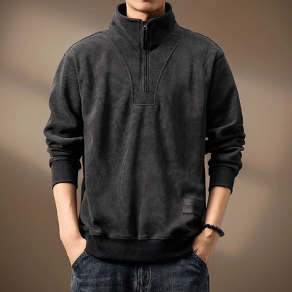 The Enzo Quarter-Zip Sweater
