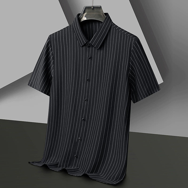 Huxley Pinstripe Polo Shirt