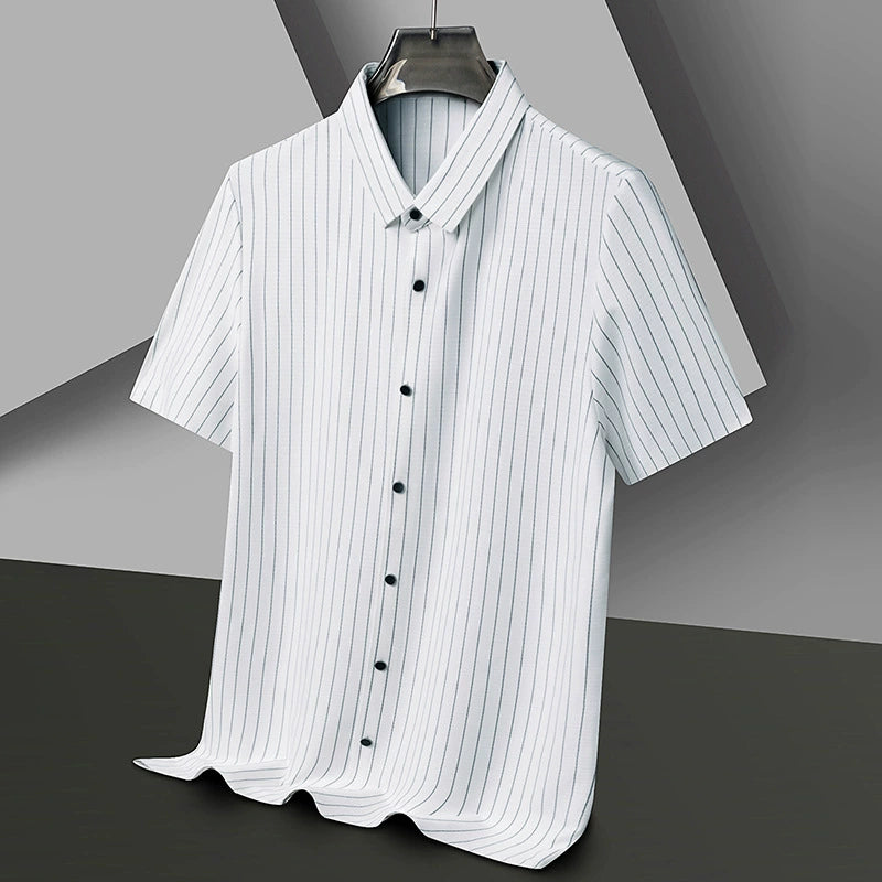 Huxley Pinstripe Polo Shirt