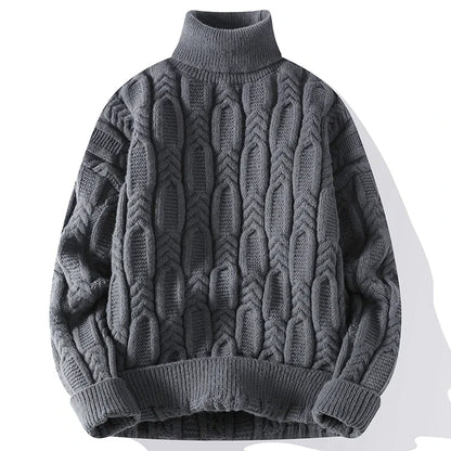Hearthstone Cable Knit Turtleneck