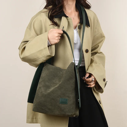 Long Way Home Suede Hobo Bag