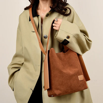 Long Way Home Suede Hobo Bag