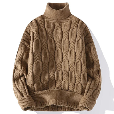 Hearthstone Cable Knit Turtleneck