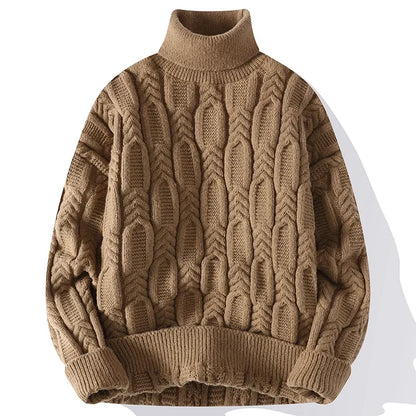 Hearthstone Cable Knit Turtleneck
