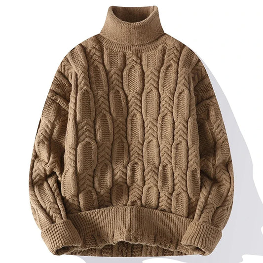 Hearthstone Cable Knit Turtleneck