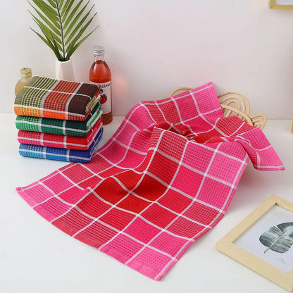 Brisa Waffle Grid Towels