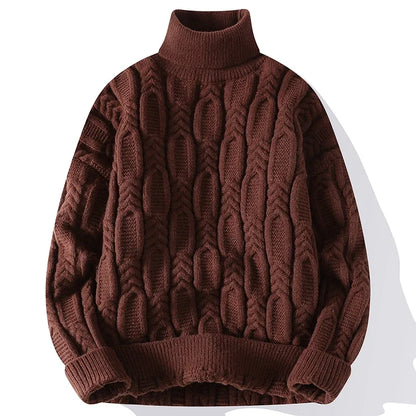 Hearthstone Cable Knit Turtleneck