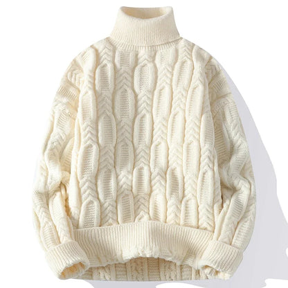 Hearthstone Cable Knit Turtleneck