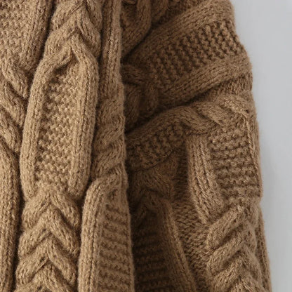 Hearthstone Cable Knit Turtleneck