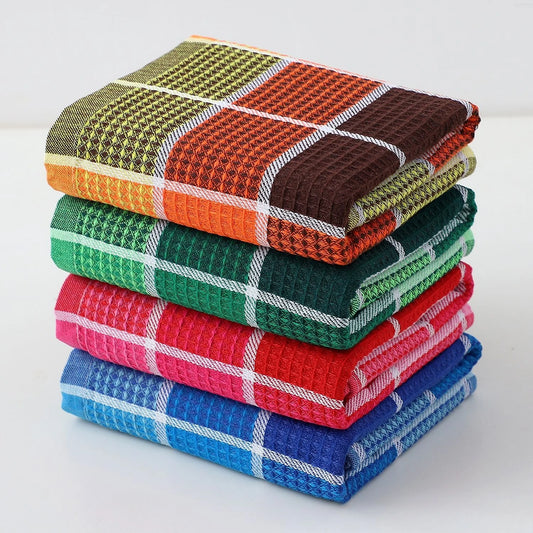 Brisa Waffle Grid Towels
