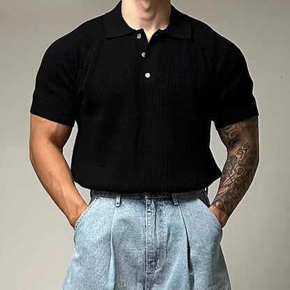 Sloan Classic Waffle Polo