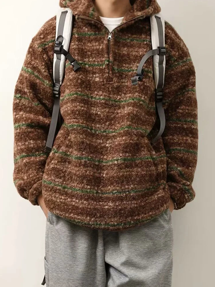 Samsi Knit Hooded Jumper