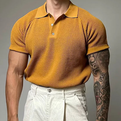 Sloan Classic Waffle Polo