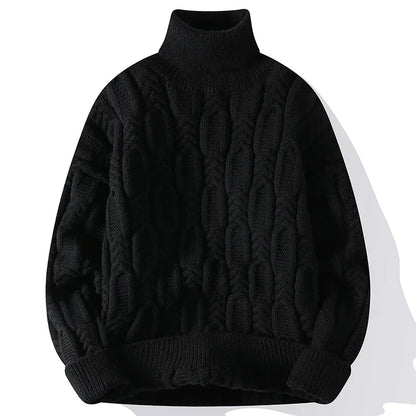 Hearthstone Cable Knit Turtleneck