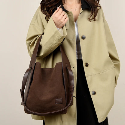 Long Way Home Suede Hobo Bag