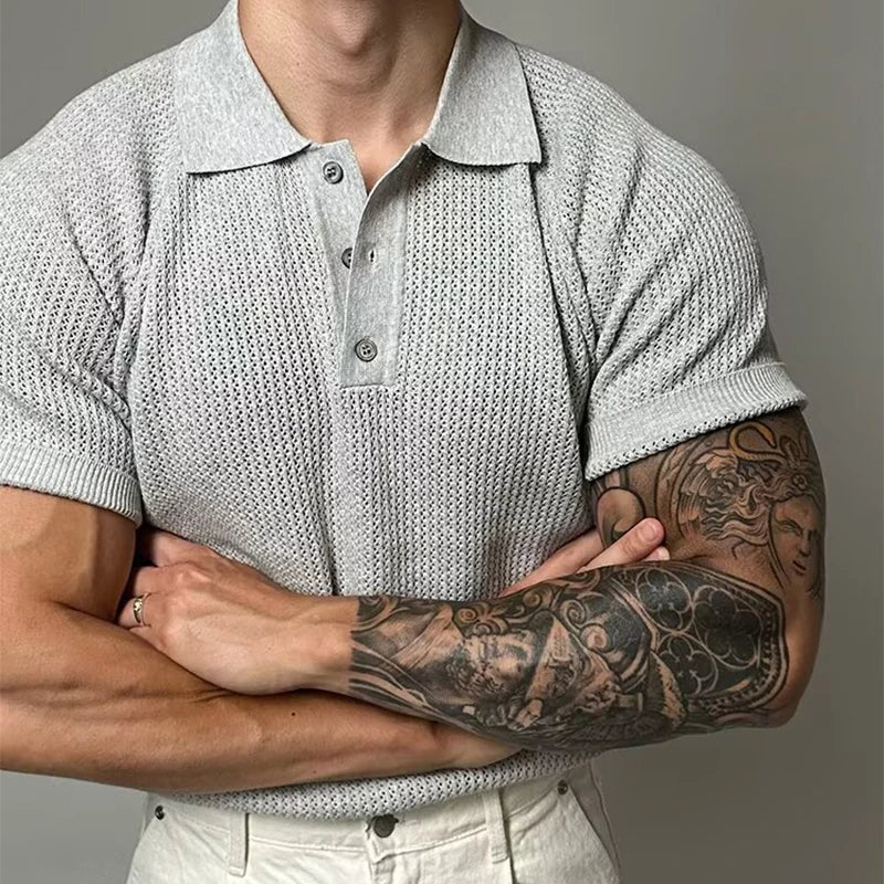 Sloan Classic Waffle Polo