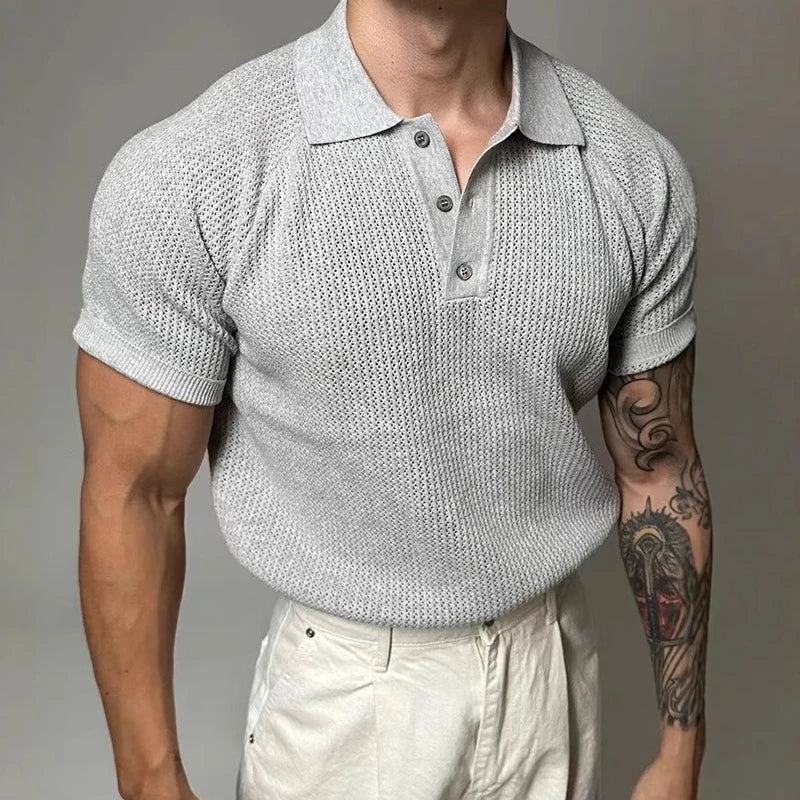 Sloan Classic Waffle Polo
