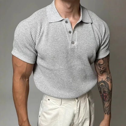 Sloan Classic Waffle Polo