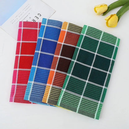 Brisa Waffle Grid Towels