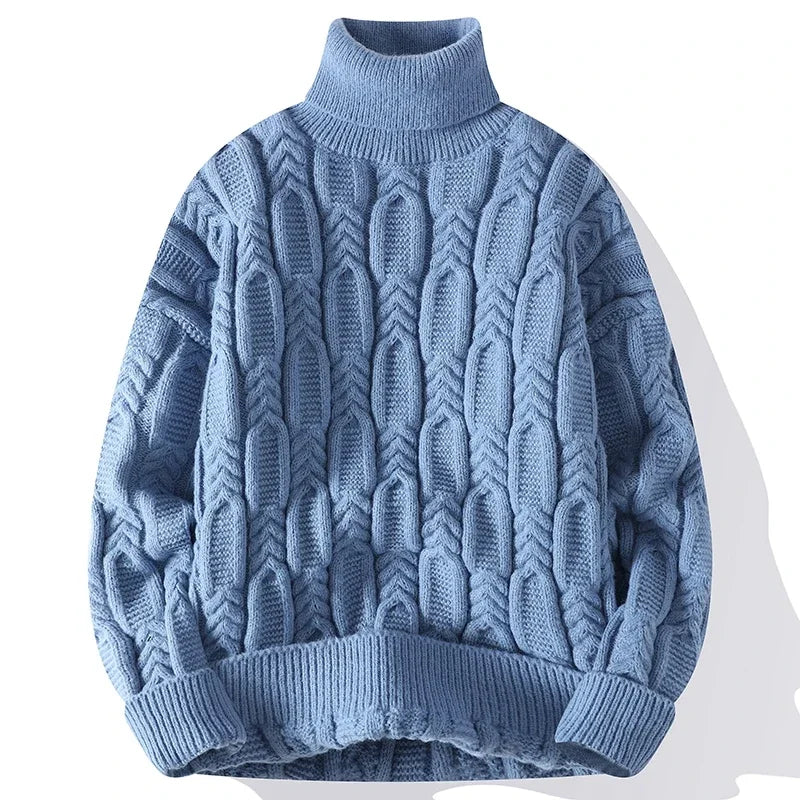 Hearthstone Cable Knit Turtleneck