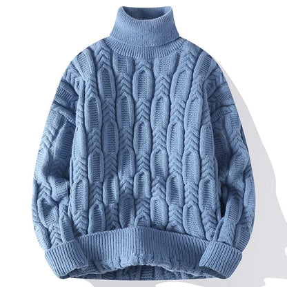 Hearthstone Cable Knit Turtleneck